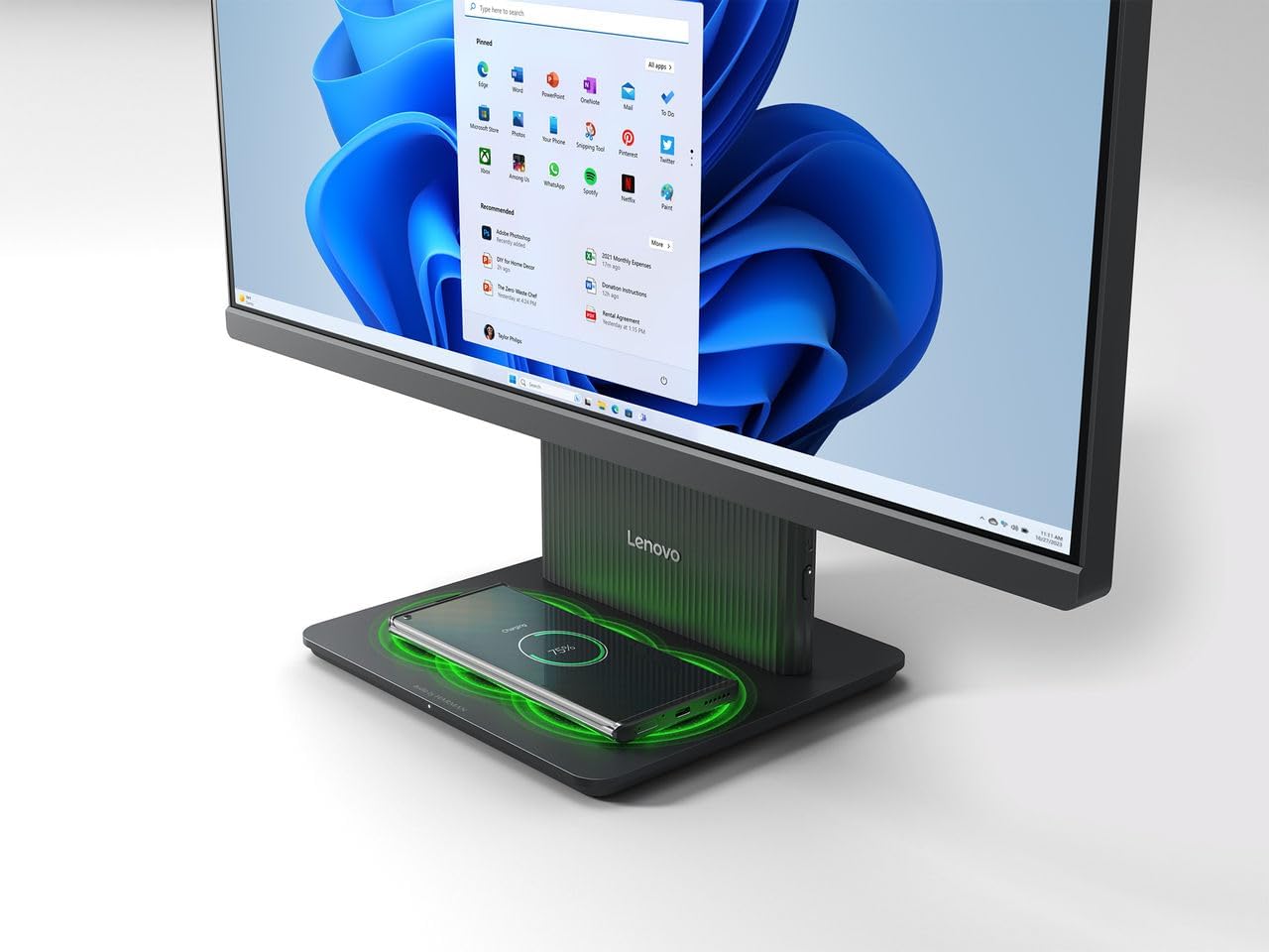 Lenovo IdeaCentre AIO 27IRH9 Desktop Computer, 27" FHD IPS Display, Intel Core i7-13620H, 8GB RAM, 512GB RAM, Intel UHD Graphics, ENG - ARAB K/B & Mouse, FreeDOS, Cloud Grey | F0HM000LAX