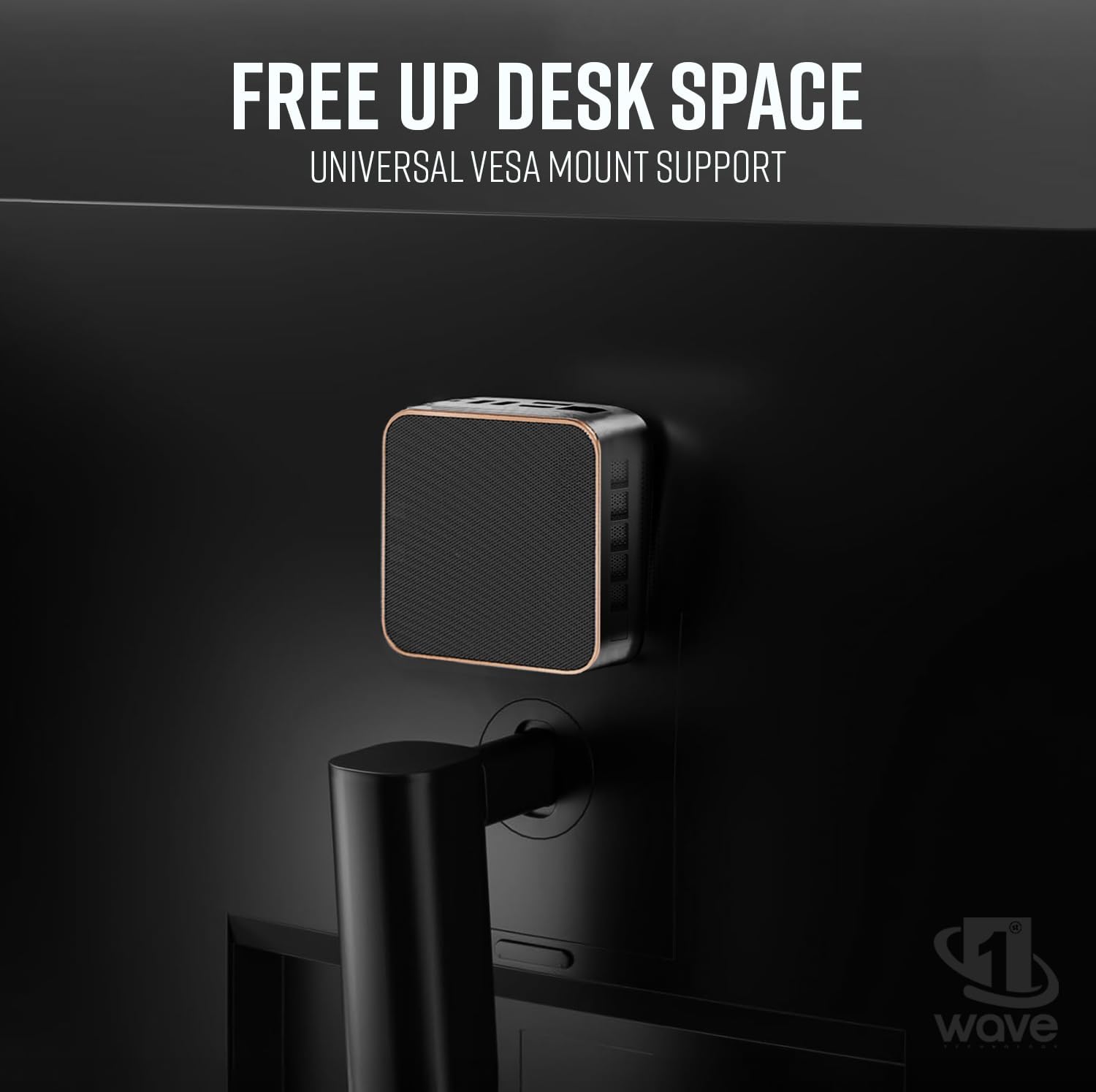 First Wave MicroStorm M7 Mini PC – Intel Core i7-13620H, 8GB RAM, 512GB SSD, Mini Desktop PC with USB-C, Triple 4K Display, Ethernet RJ45, WiFi 6, BT 5.2, VESA Monitor Mount, Perfect for Office & Home