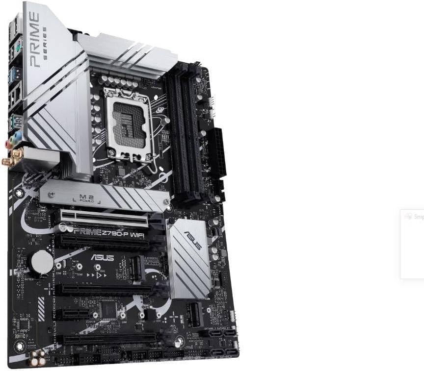 ASUS Prime Z790-P WiFi Motherboard – LGA1700 Socket, Z790 Chipset, USB 3.2 Gen 2, ATX