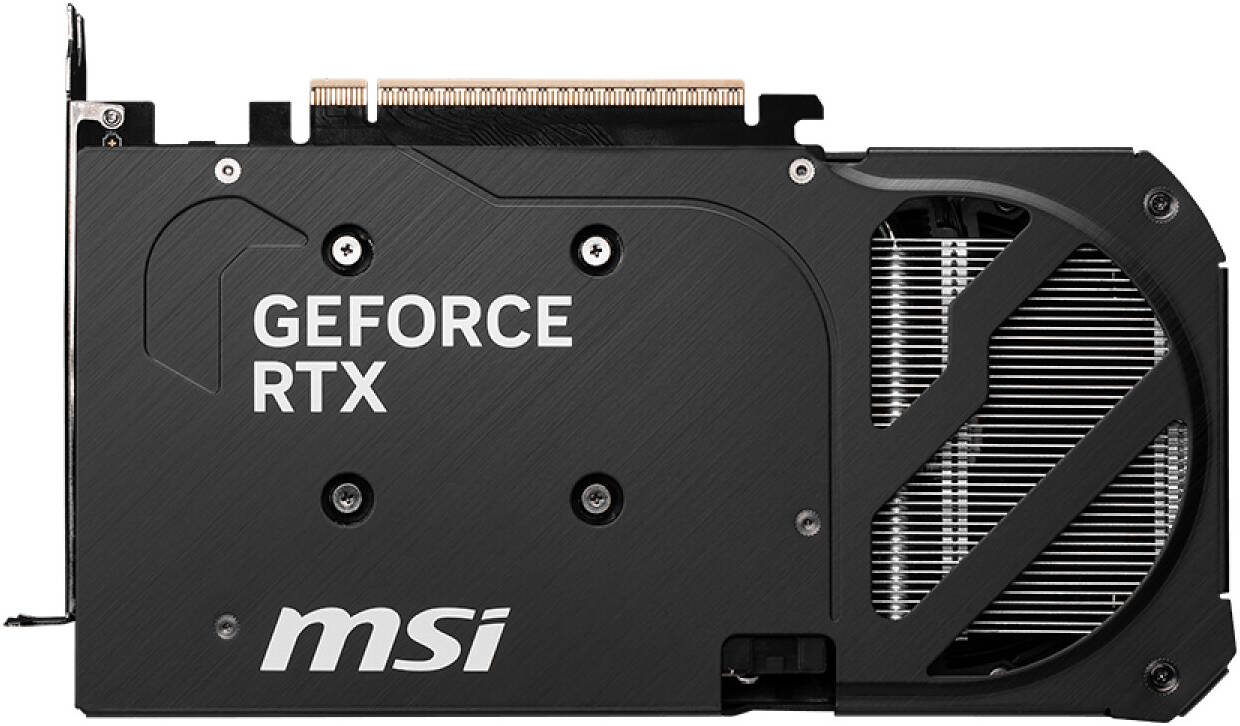 MSI GeForce RTX 5060 Ti 16GB SHADOW 2X OC PLUS Graphics Card – Dual Fan Cooling, DLSS 3.5, Ray Tracing, Overclocked GPU for Gaming & Creation