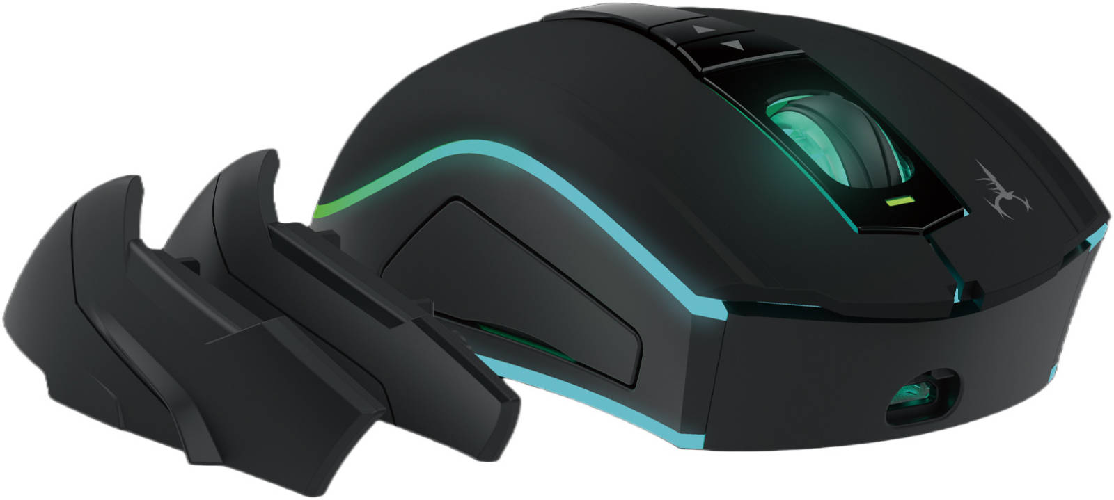 GAMDIAS Hades M1 Wired & Wireless Gaming Mouse – RGB LED, 16000 DPI, Ergonomic Design for PC Gaming