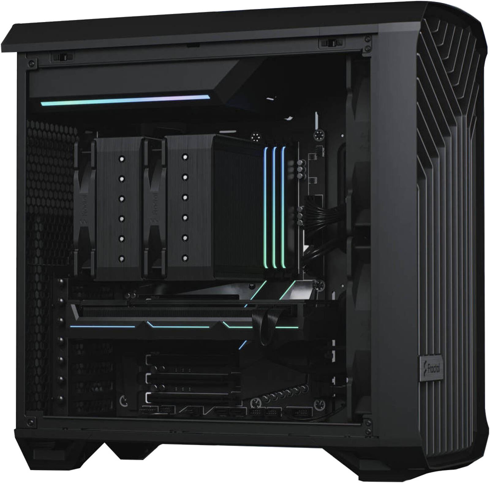 Thread TITAN - AMD Ryzen Threadripper 7995WX 32 Cores 64 Threads, 576GB DDR5 RAM 5600MHz, 2x NVIDIA A100 80GB, 4TB SSD Gen 4 + 20TB HDD, 1650W 80 PLUS Gold PSU, 360 Liquid Cooler, Wi-Fi + BT