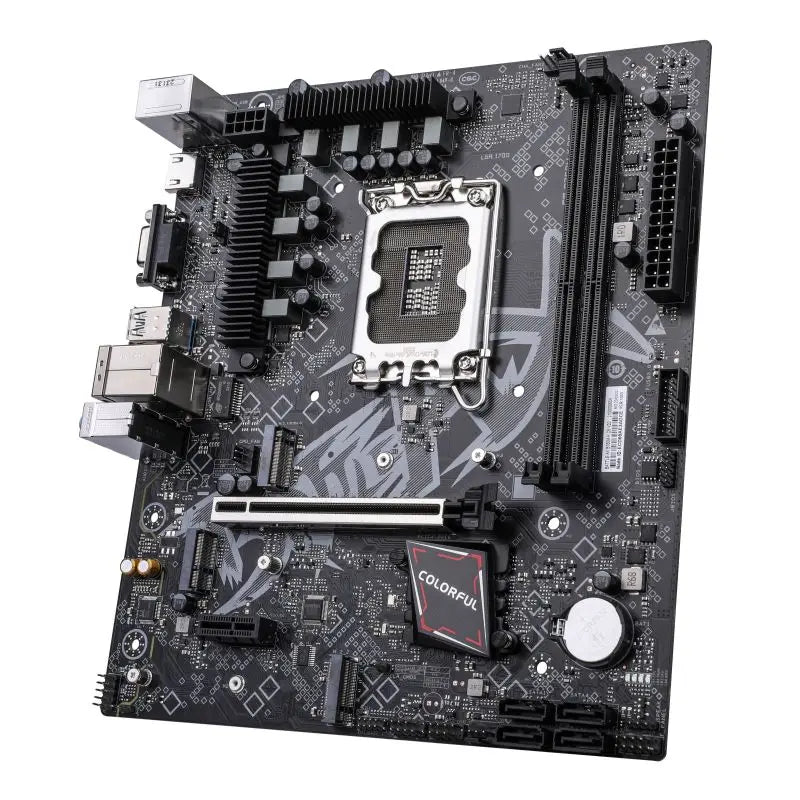 Colorful BATTLE-AX B760M-K D5 V20 Micro-ATX Motherboard – Intel B760, LGA 1700, DDR5, PCIe 5.0, M.2 Slots, High-Performance Gaming & Productivity Board