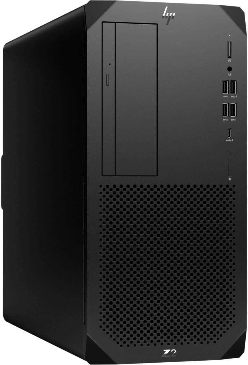 HP Z2 G9 Workstation, Intel Core i7-13700K, 32GB RAM, 1TB SSD, RTX A4000 16GB Graphics, HP USB 320K K/B & HP Wired 320M Mouse, Windows 11 Pro, Black | Z2-G9