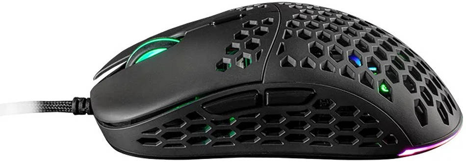 GALAX SLIDER-05B Gaming Mouse – Up to 10,000 DPI Optical Sensor, RGB Illumination, 6 Programmable Macro Buttons, Braided USB Cable, Ergonomic Wired PC Gaming Mouse