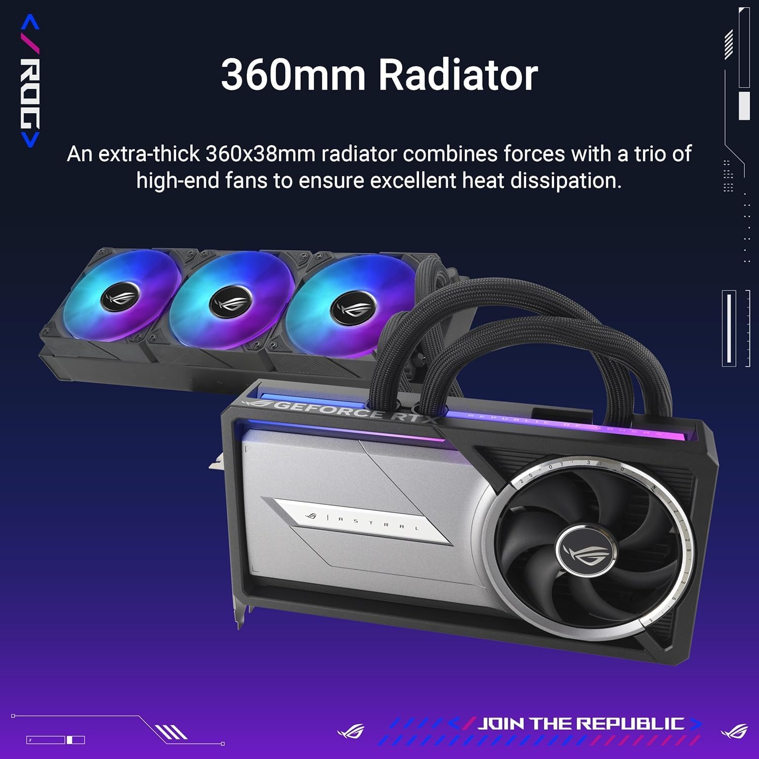 ASUS ROG Astral LC GeForce RTX 5090 Overclocked Edition Gaming Graphics Card – 32GB GDDR7, Liquid Cooling, PCIe 5.0, Ray Tracing, Aura Sync