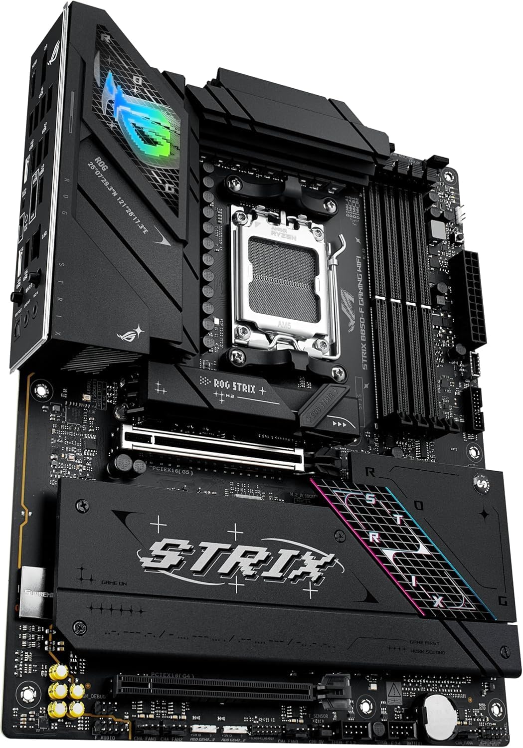 ASUS ROG Strix B850-F Gaming WiFi Motherboard – AMD AM5 Socket, B850 Chipset, PCIe 5.0, Wi-Fi 6E