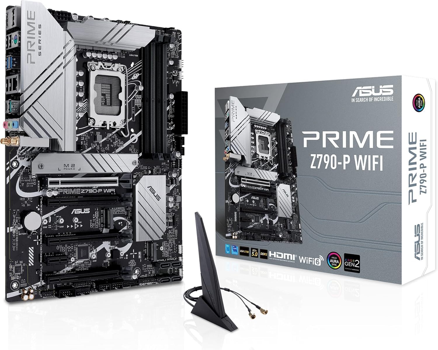 ASUS Prime Z790-P Motherboard – LGA1700 Socket, Z790 Chipset, USB 3.2 Gen 2, ATX