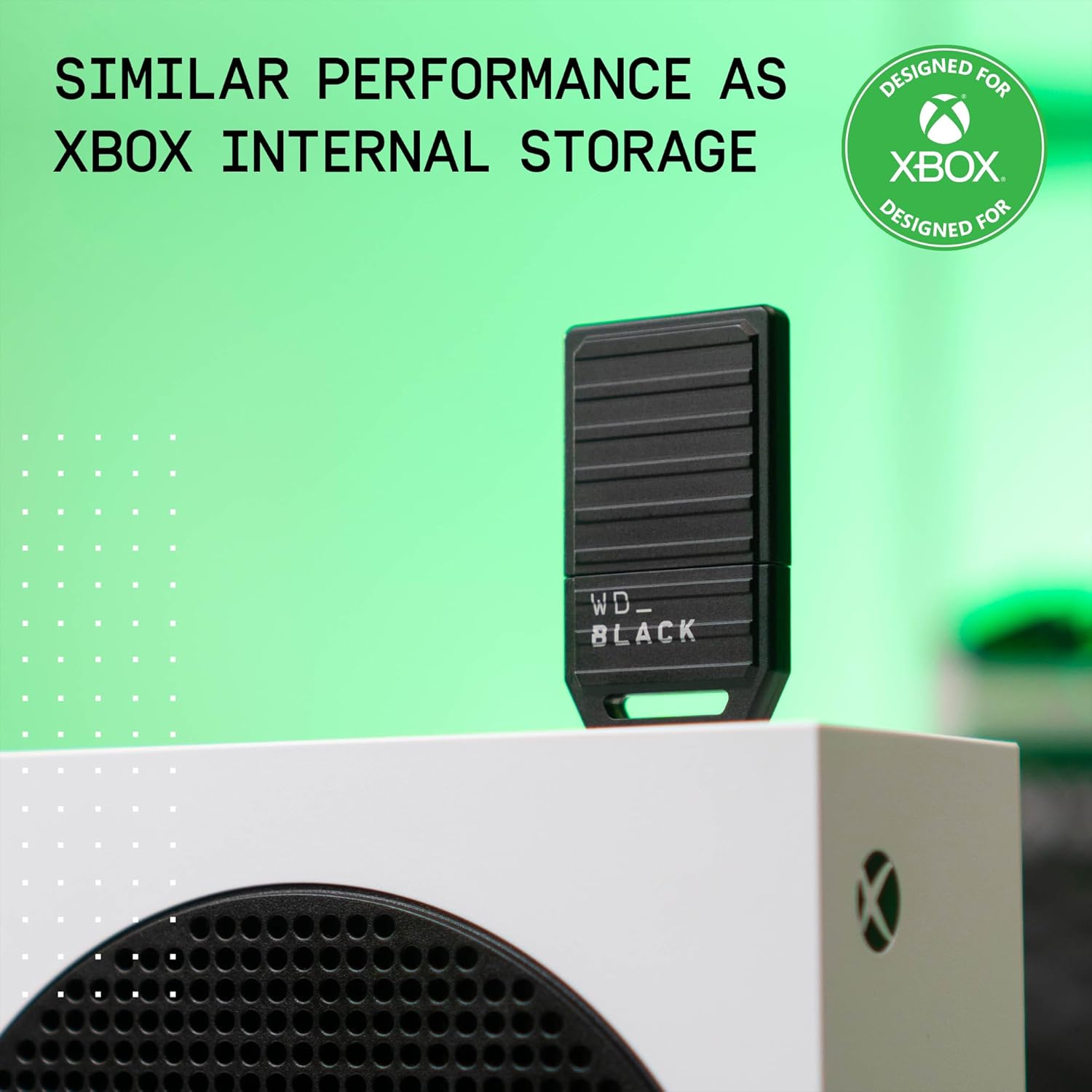 WD_BLACK C50 1TB PCIe 4x2 NVMe Expansion Card – Ultra-Fast 2400MB/s Read & 2000MB/s Write, Compact Gaming Storage