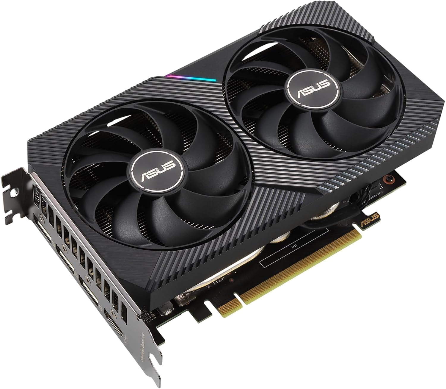 ASUS Dual RTX 3060 12GB V2 Graphics Card – GDDR6, PCIe 4.0, Dual Fan Cooling, Ray Tracing