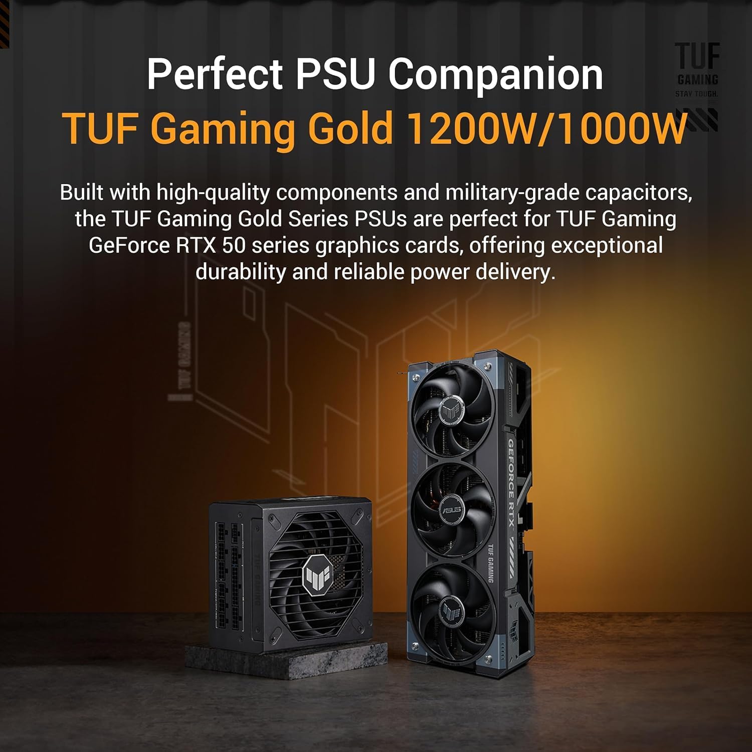 ASUS TUF Gaming GeForce RTX 5090 Gaming Graphics Card – 32GB GDDR7, PCIe 5.0, Military-Grade Components, Axial-Tech Fans, Dual Ball Bearings