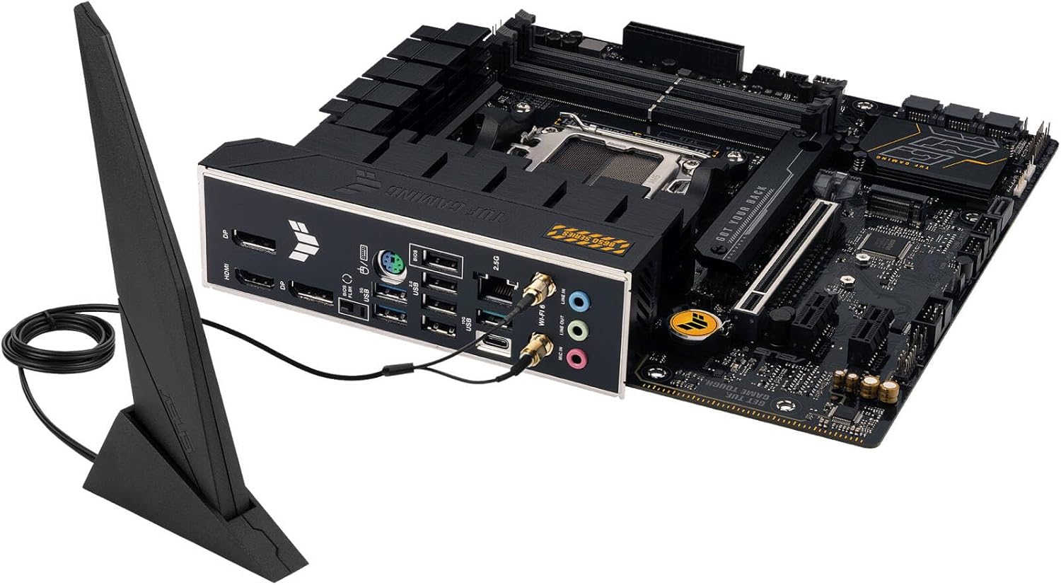 ASUS TUF Gaming B650M-E WiFi Motherboard – AMD AM5 Socket, B650 Chipset, USB 3.2 Gen 2, Micro-ATX