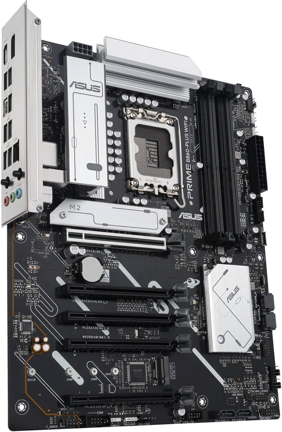 ASUS Prime B860-Plus WiFi Motherboard – LGA1851 Socket, B860 Chipset, ATX