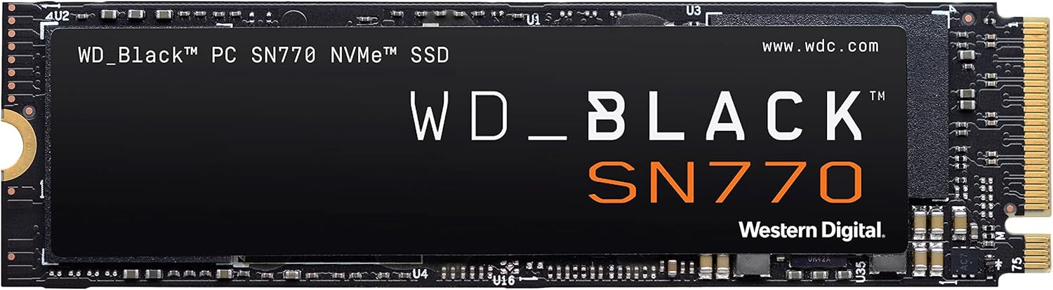WD_BLACK SN7000 500GB PCIe NVMe M.2 SSD – High-Performance Gaming & Professional Storage