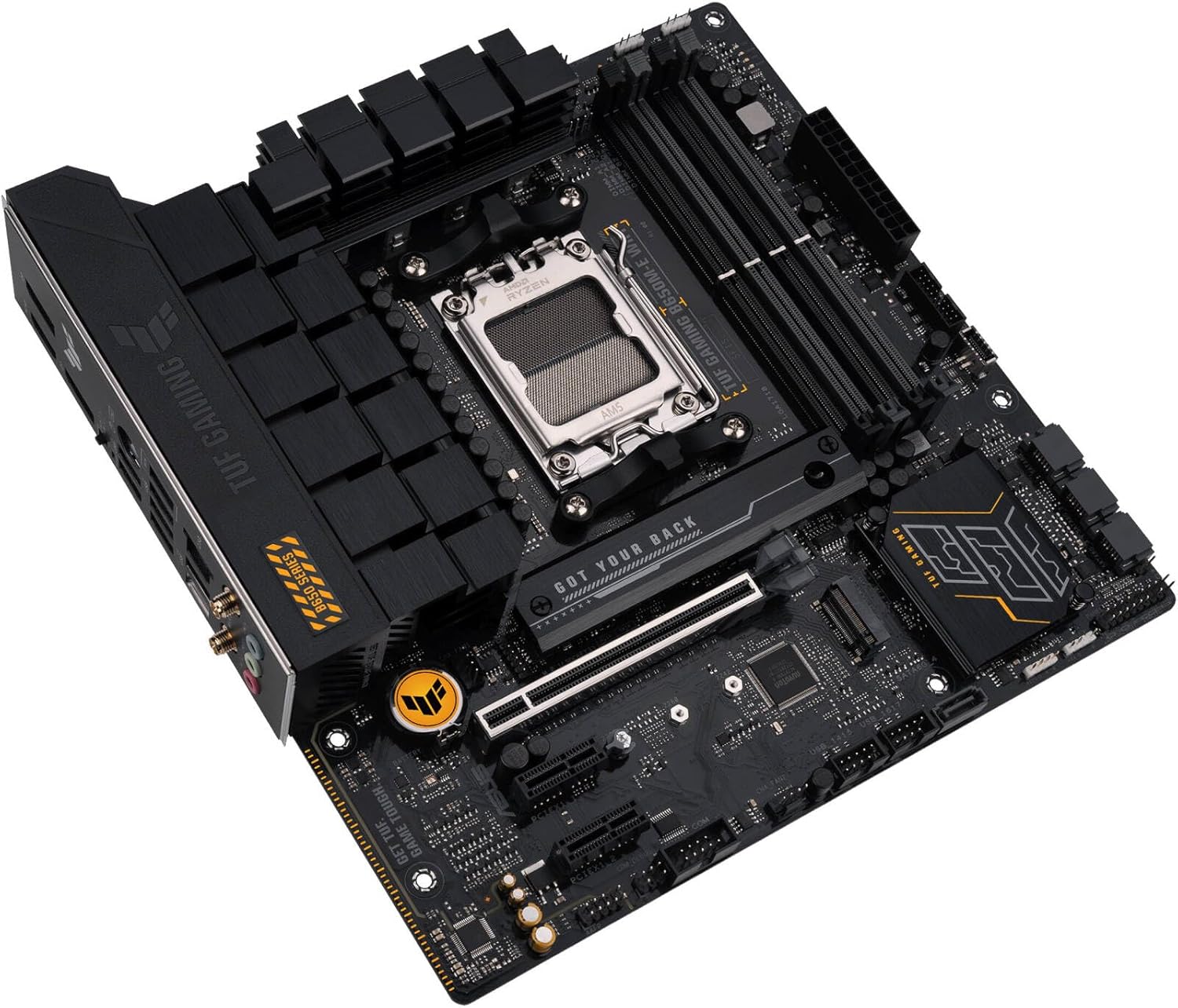 ASUS TUF Gaming B650M-E WiFi Motherboard – AMD AM5 Socket, B650 Chipset, USB 3.2 Gen 2, Micro-ATX