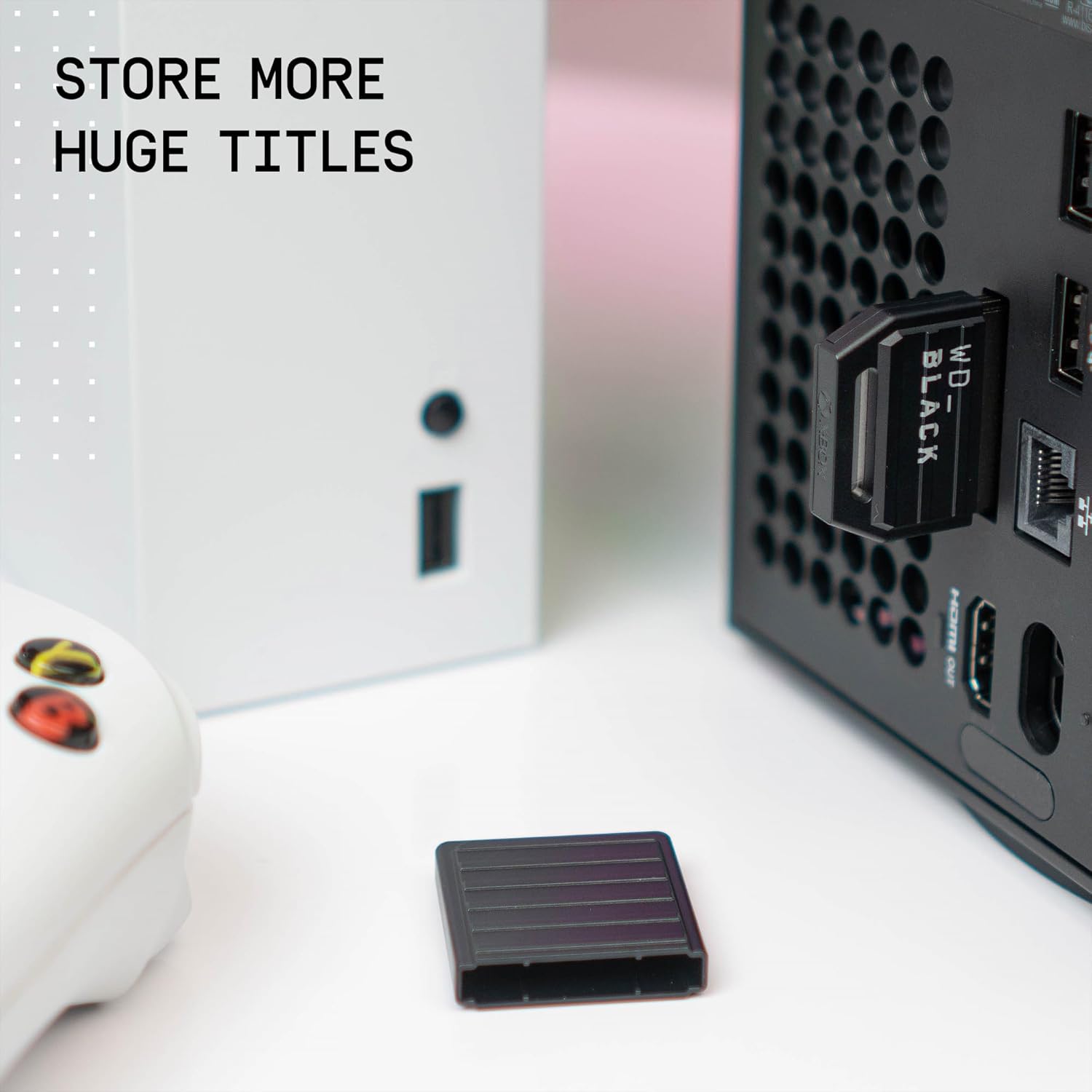 WD_BLACK C50 1TB PCIe 4x2 NVMe Expansion Card – Ultra-Fast 2400MB/s Read & 2000MB/s Write, Compact Gaming Storage