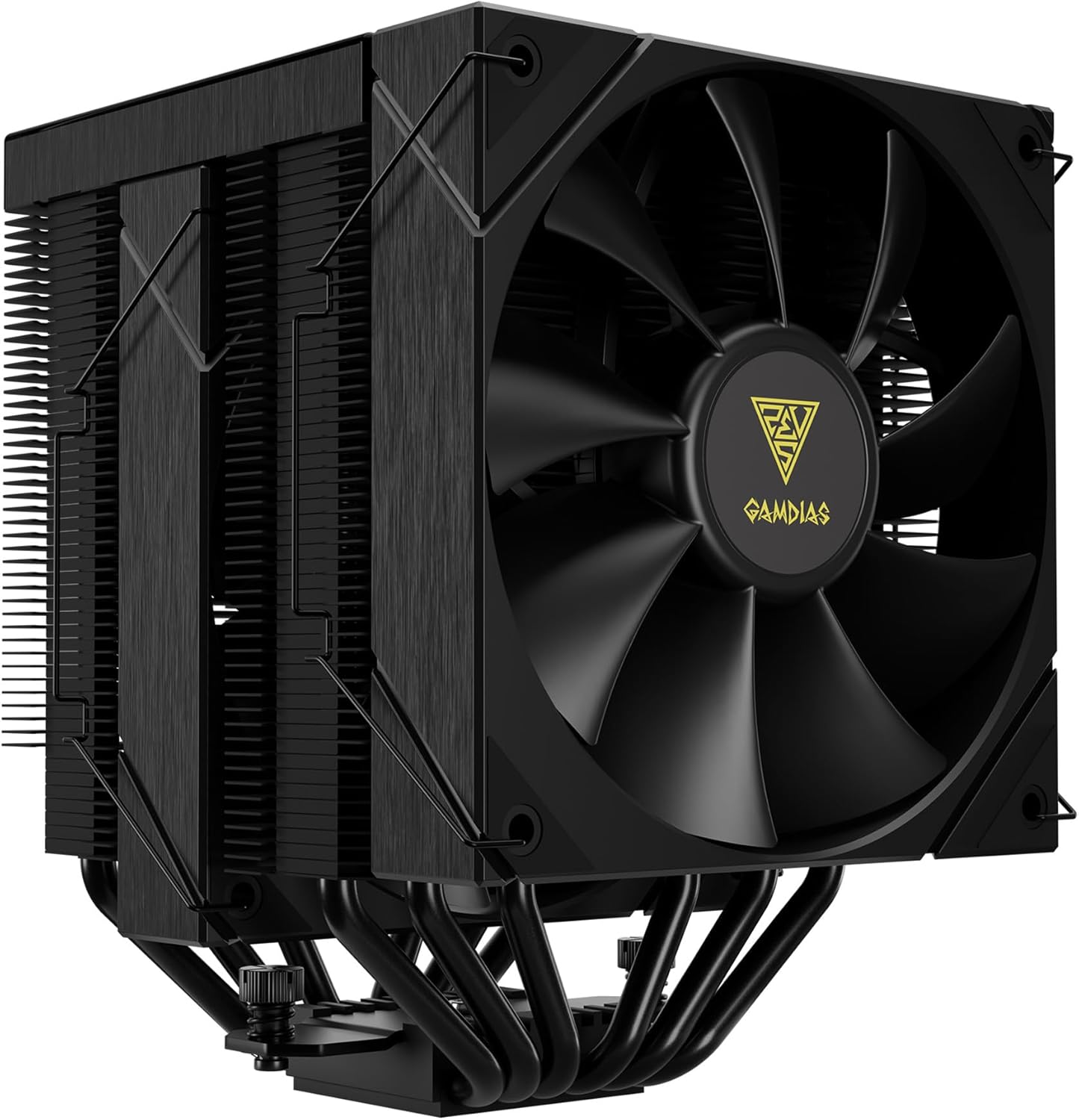 GAMDIAS BOREAS P2-62D CPU Air Cooler – Compact, Silent Cooling, High-Performance for Gaming & Desktop PCs