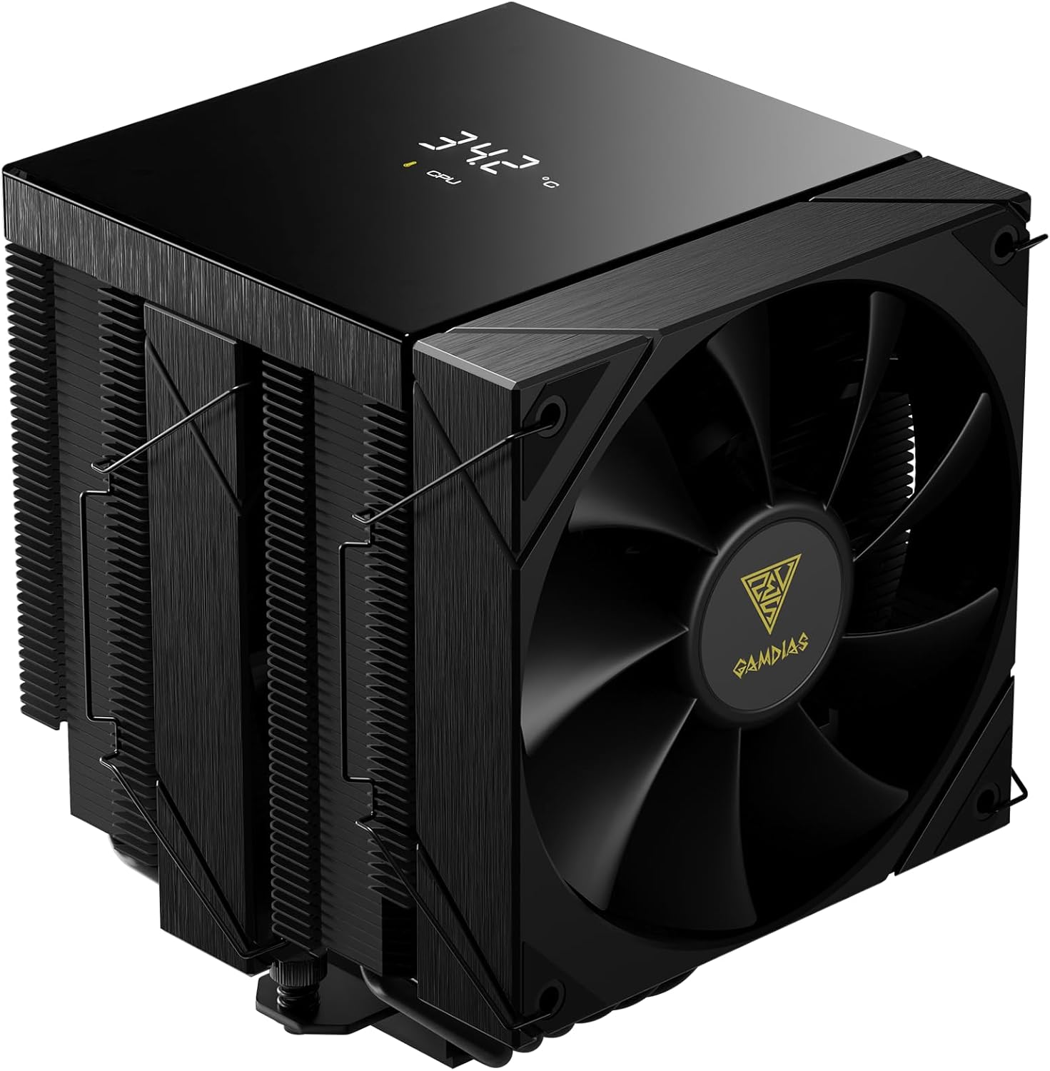 GAMDIAS BOREAS P2-62D CPU Air Cooler – Compact, Silent Cooling, High-Performance for Gaming & Desktop PCs