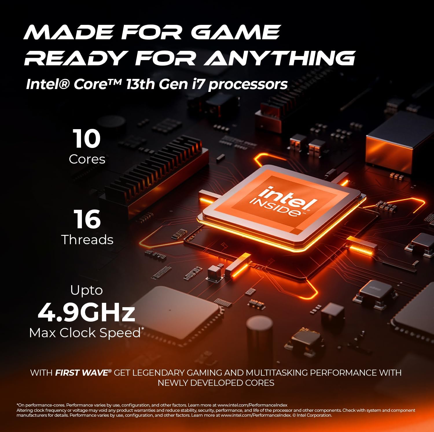First Wave MicroStorm M7 Mini PC – Intel Core i7-13620H, DDR5 RAM, 512GB SSD, Mini Desktop PC with USB-C, Triple 4K Display, Ethernet RJ45, WiFi 6, BT 5.2, VESA Monitor Mount, Perfect for Office & Home