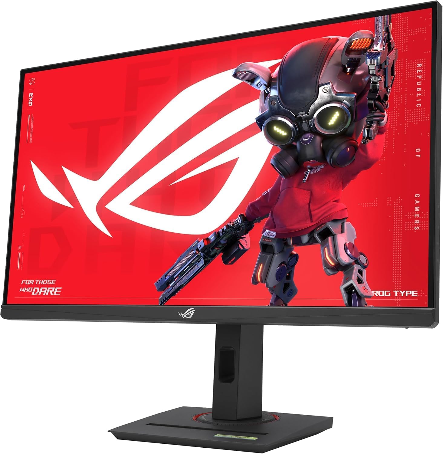 ASUS ROG Strix XG27ACS Gaming Monitor – 27", 2560x1440 QHD, 180Hz, 1ms Response, DisplayPort + HDMI + USB-C, Black