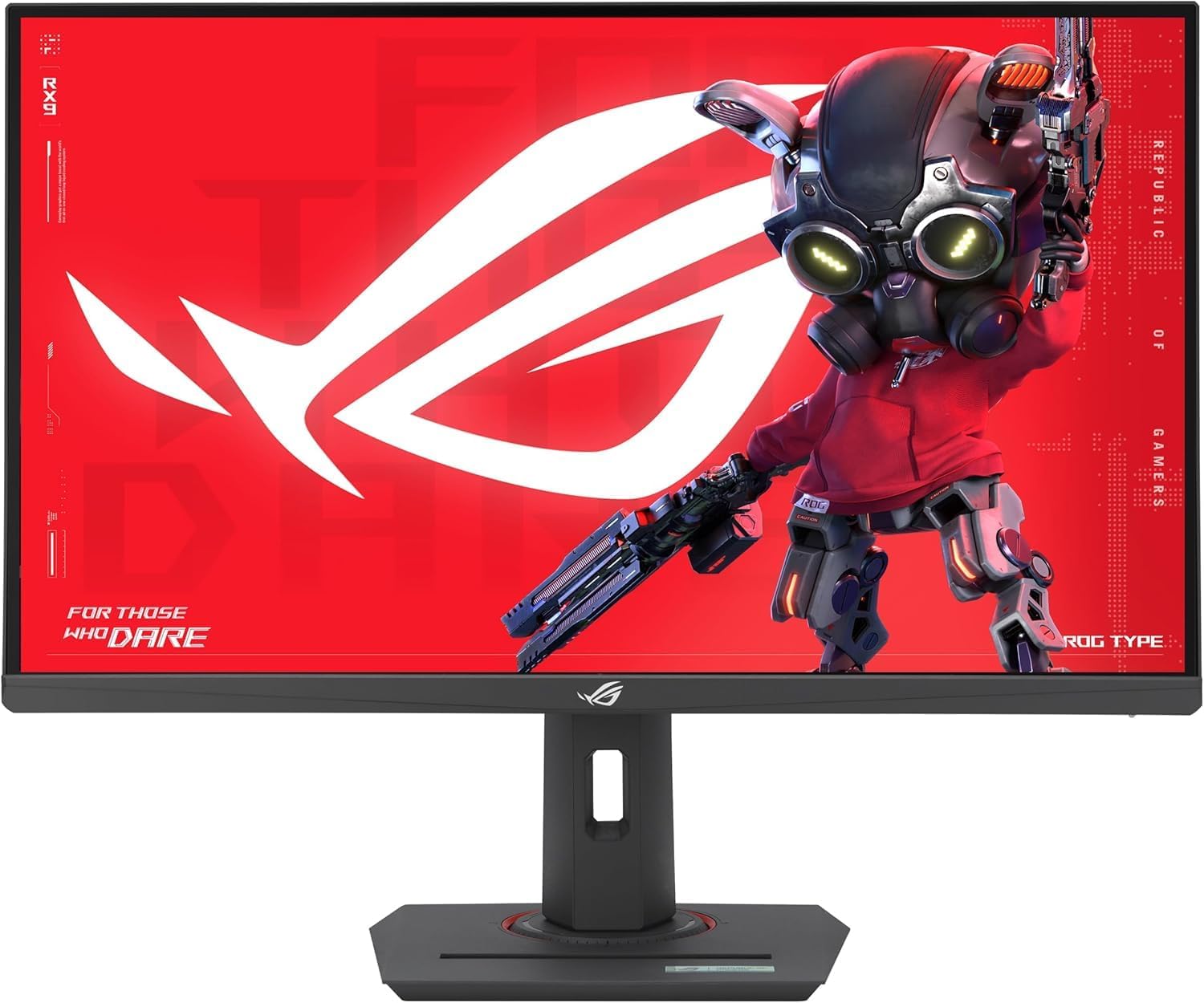 ASUS ROG Strix XG27ACS Gaming Monitor – 27", 2560x1440 QHD, 180Hz, 1ms Response, DisplayPort + HDMI + USB-C, Black