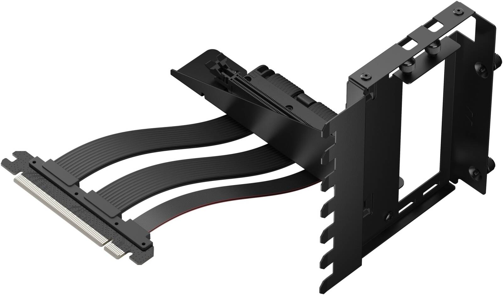 Fractal Design Flex 2 PCIe 4.0 Black Mount Kit – Vertical GPU Mount for Enhanced Display & Cooling