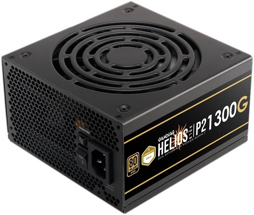 GAMDIAS HELIOS P2-1300 80+ Gold Gen 5 Fully Modular Power Supply – 1300W High-Efficiency PSU