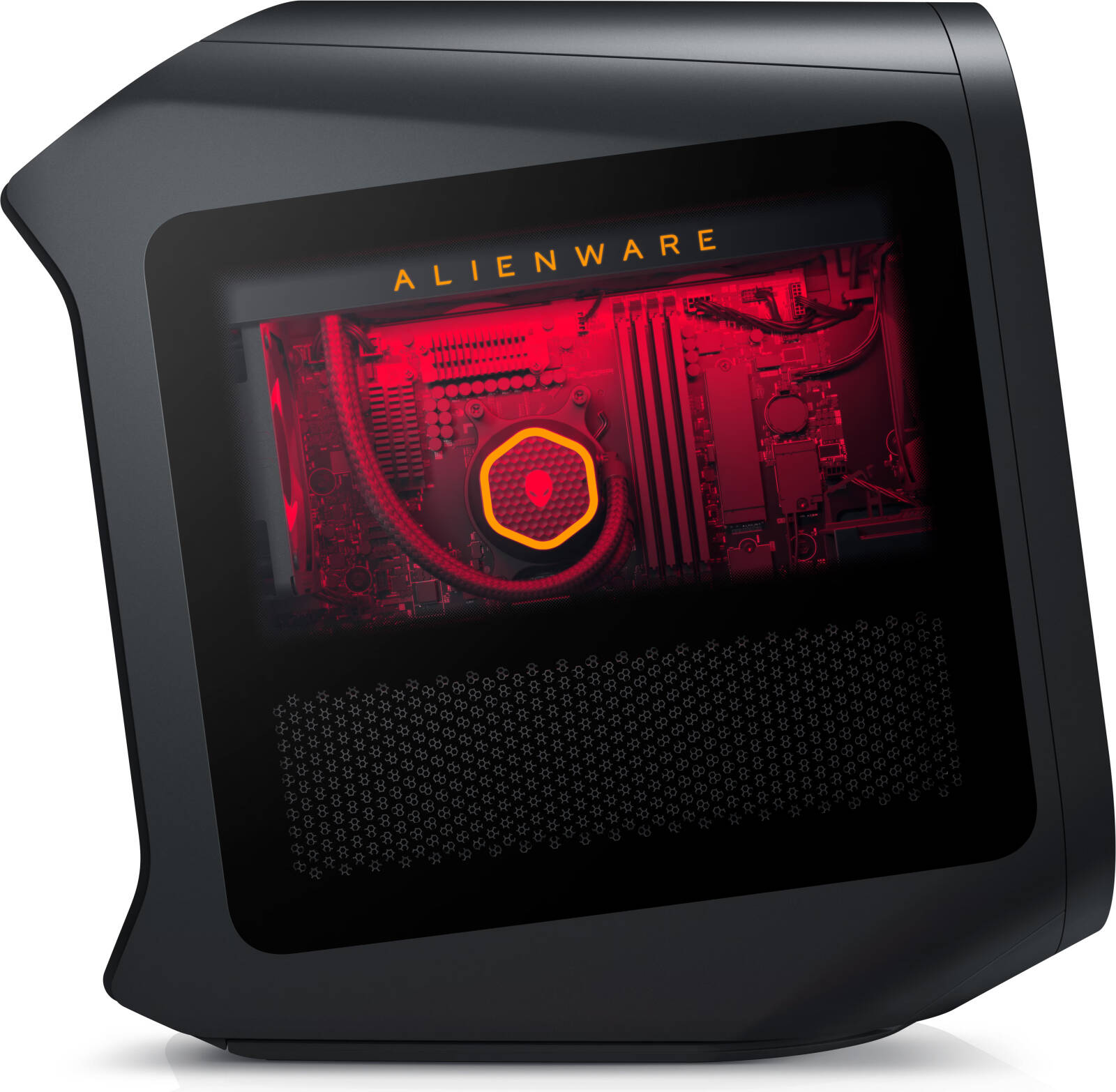 Dell Alienware Aurora R15 Gaming Desktop, AMD Ryzen 9 7900X, 64GB RAM, 2TB SSD, NVIDIA GeForce RTX 4090 24GB Graphics, KB216 ENG Keyboard & MS116 Mouse, Win11Home, Black | ALNWR-AUR-R15-AMD