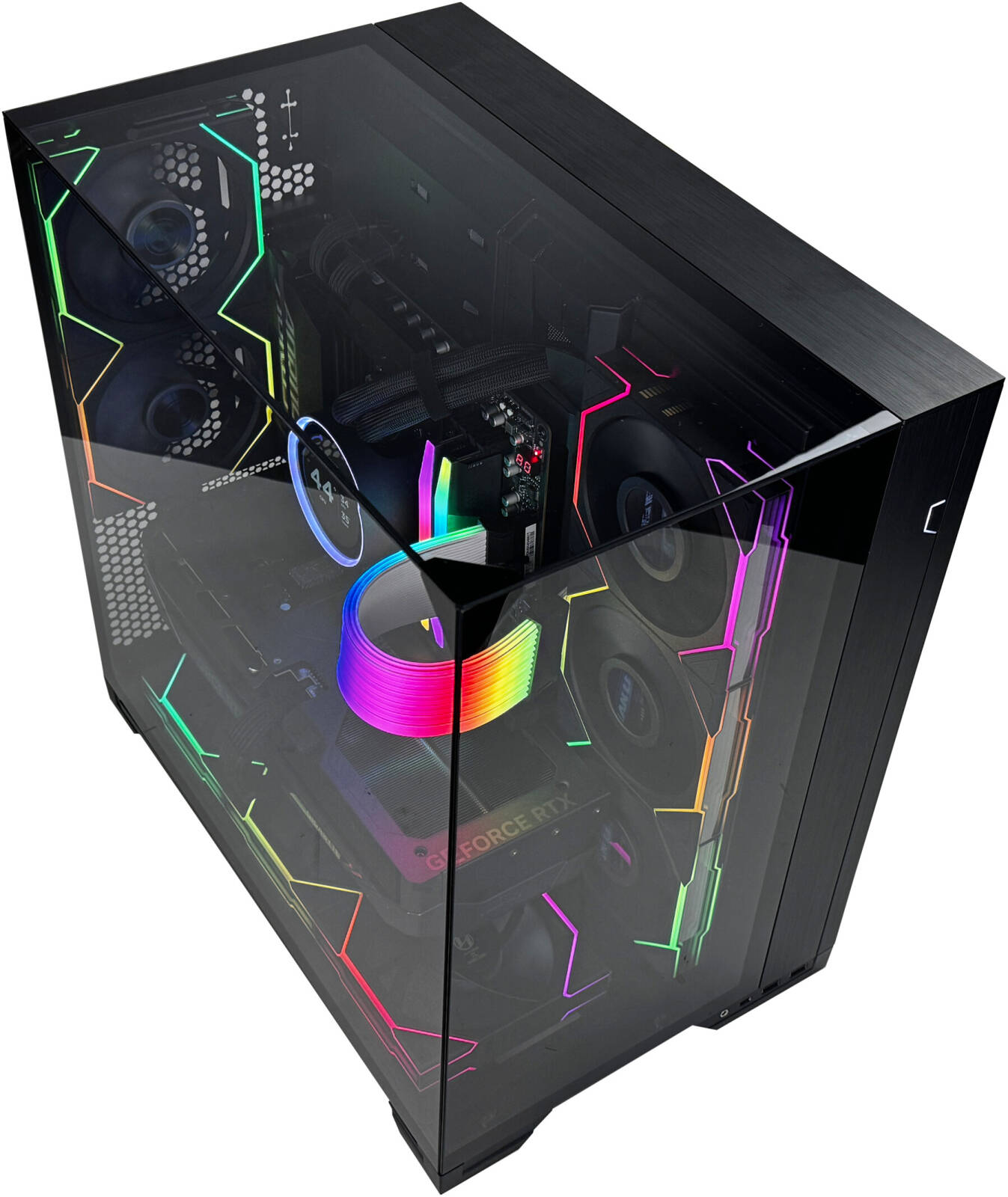 Crystal Gaming PC - Intel Core Ultra 9 285K 24 Cores 24 Threads, NVIDIA RTX 5080 16GB, 32GB DDR5 RAM 6000MHz, 1TB SSD Gen 5, 850W 80 PLUS PSU, 360mm Liquid CPU Cooler, Wi-Fi + BT