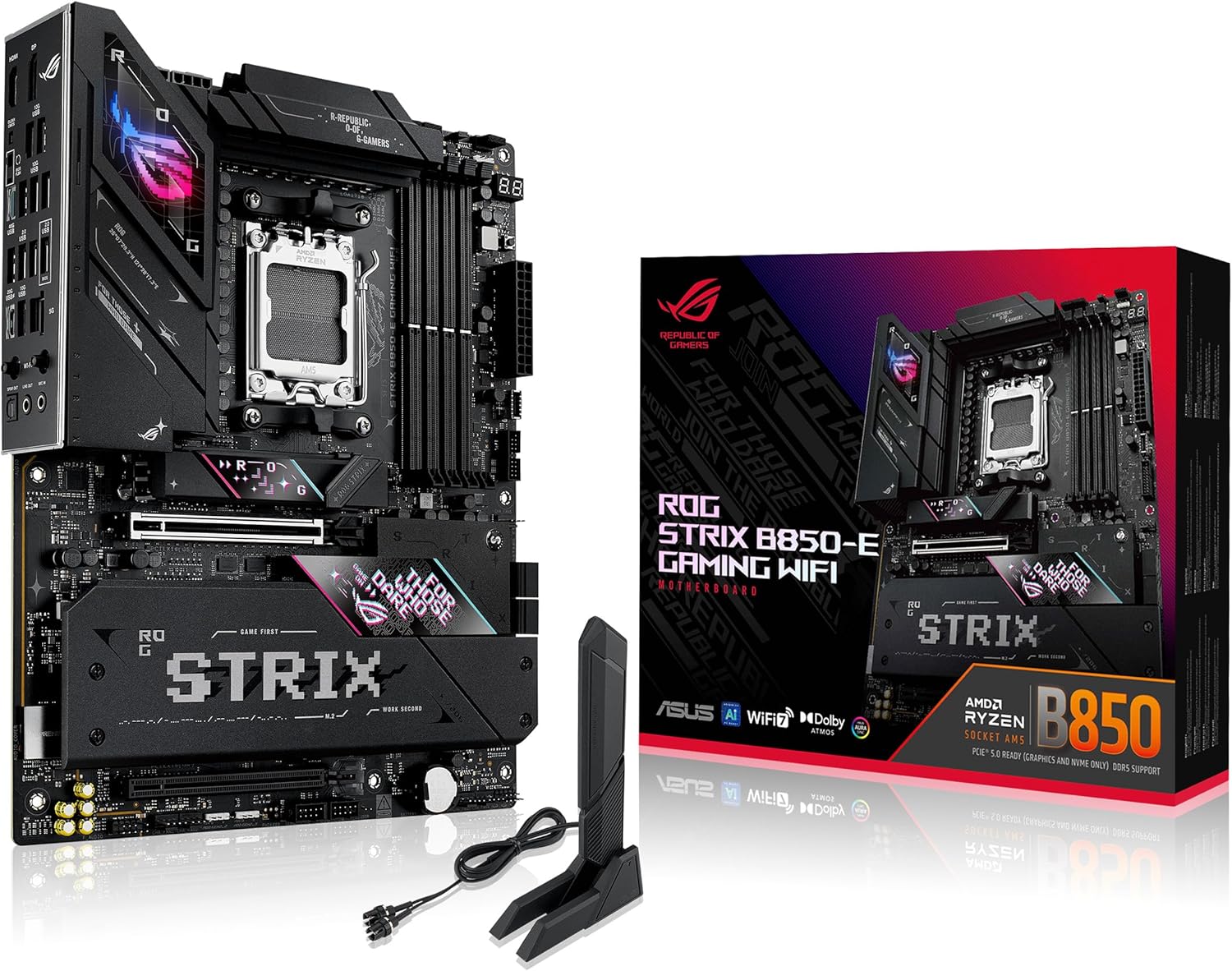 ASUS Prime X870-P-AE   Versatile ATX AM5 Motherboard with DDR5-8000+ OC, PCIe 5.0, USB 4.0, Robust Power Design & Efficient Cooling