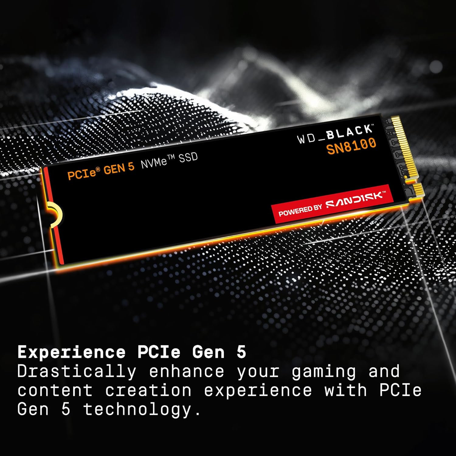 WD_BLACK SN8100 2TB NVMe PCIe M.2 SSD – High-Speed Gaming & Storage Solution