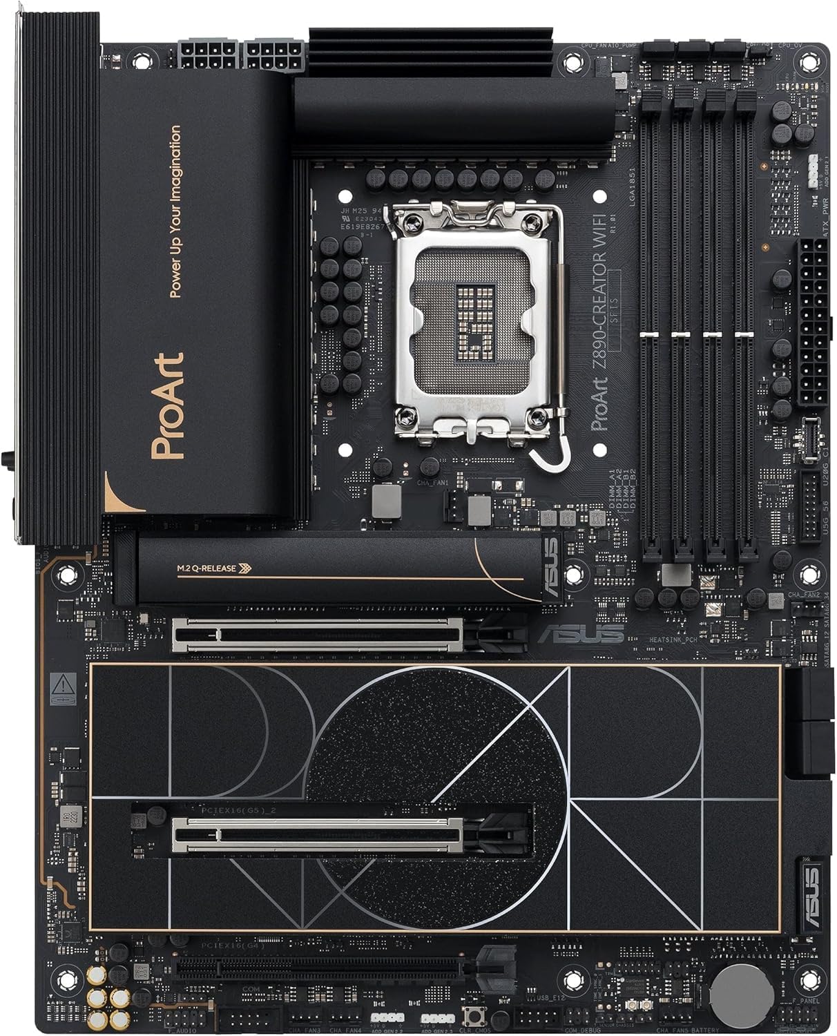 ASUS ProArt Z890-Creator WiFi Motherboard – LGA 1851 Socket, Z890 Chipset, PCIe 5.0, Thunderbolt 5, WiFi
