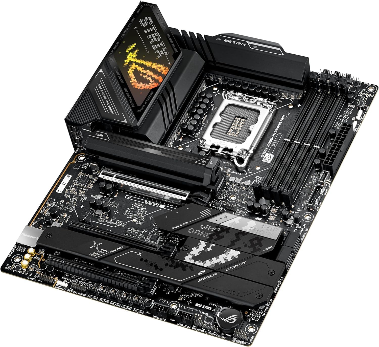 ASUS ROG Strix Z890-H Gaming WiFi Motherboard – LGA 1851 Socket, Z890 Chipset, ATX