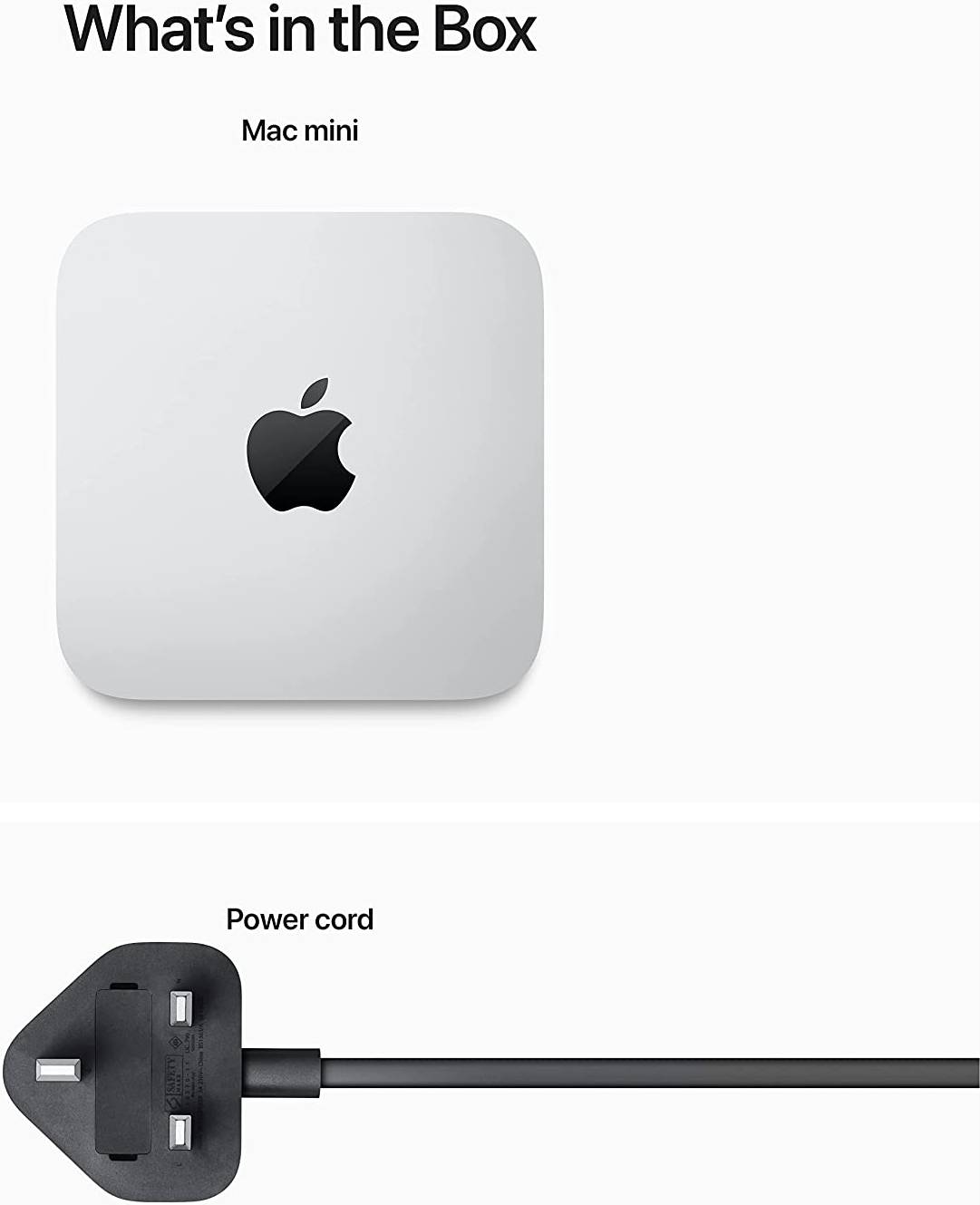 Apple Mac Mini Desktop Computer 2023 with M2 Chip with 8 Core CPU & 10 Core GPU, 16 Core Neural Engine, 8GB Unified Memory, 512GB SSD, Gigabit Ethernet, TB, HDMI, USB-A, Silver | MMFK3ZP/A