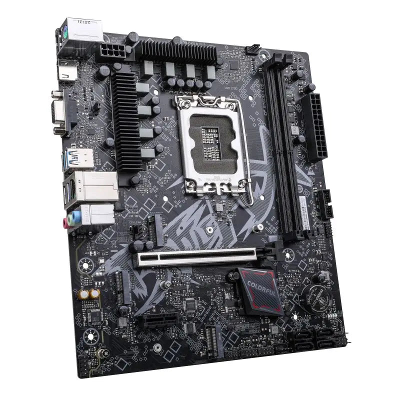 Colorful BATTLE-AX B760M-K D5 V20 Micro-ATX Motherboard – Intel B760, LGA 1700, DDR5, PCIe 5.0, M.2 Slots, High-Performance Gaming & Productivity Board