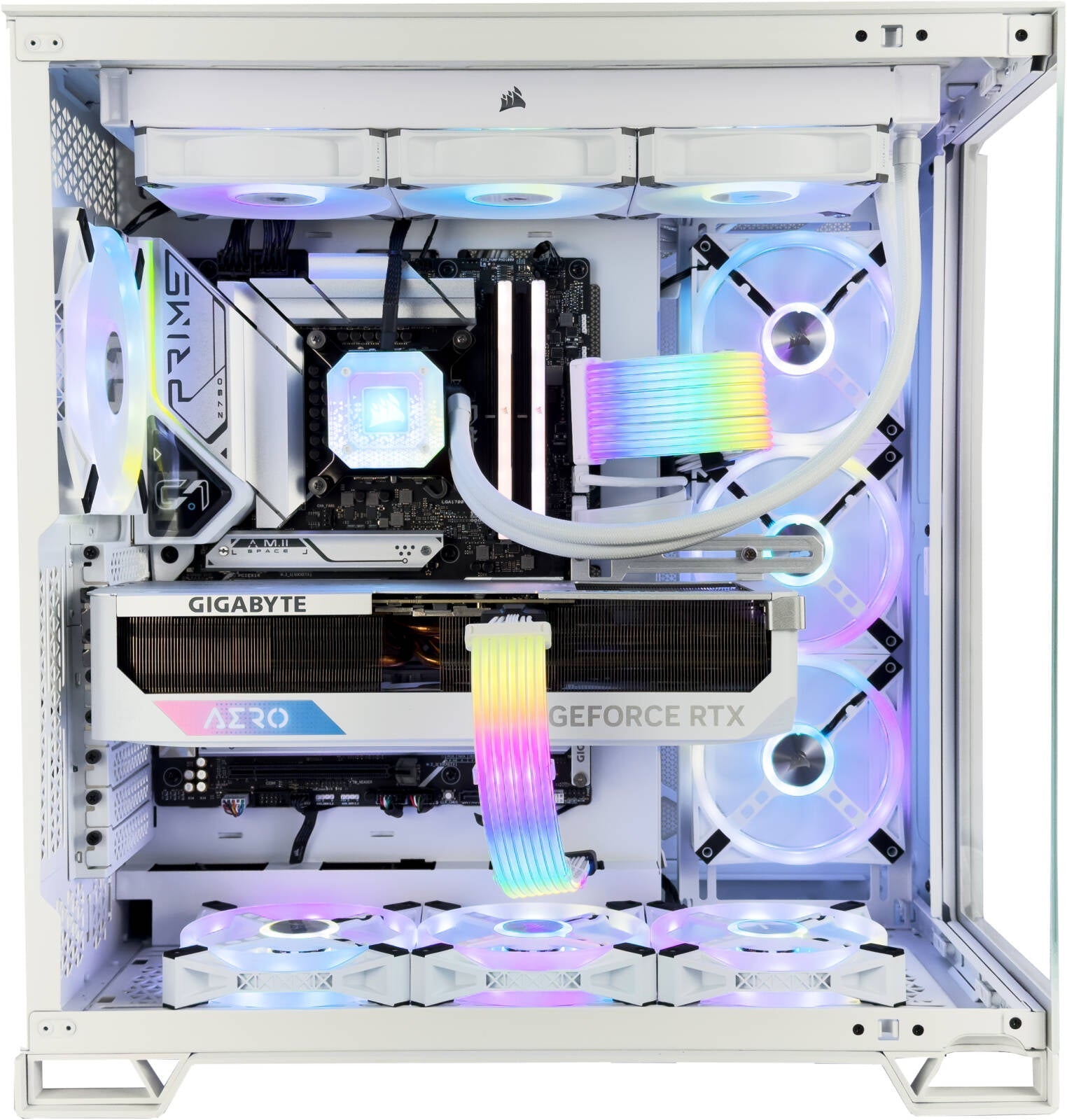 Ultimate Gaming PC - AMD Ryzen 9 7900X 12 Cores 24 Threads, NVIDIA RTX 4090 OC 24GB, 32GB DDR5 RAM 6000MHz, 2TB SSD Gen 4, 1050W 80 Plus Gold PSU, 360mm Liquid Cooler, Wi-Fi + BT