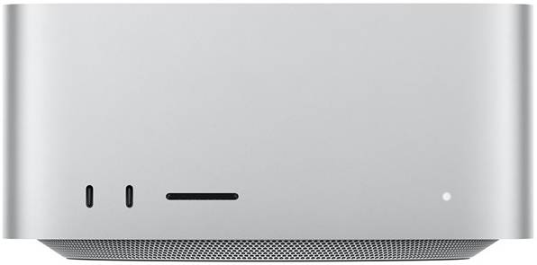Apple Mac Studio, M2 Ultra Chip, 24-Core CPU, 60-Core GPU, 64GB RAM, 1TB SSD, 4x Thunderbolt 4 Ports, 1 SDXC Card Slot, 10GB Ethernet, TRA Version, Silver | MQH63AB/A