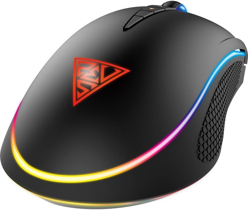 GAMDIAS ZEUS P2 RGB Gaming Mouse – Ergonomic Design, High-Precision Sensor, Customizable DPI, RGB Lighting, Wired for PC & Laptop Gaming