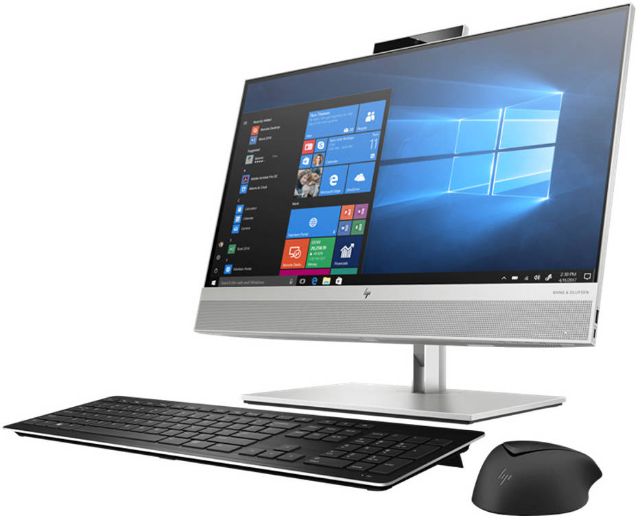 HP EliteOne 800 G6 24 All-in-One Customizable PC, 23.8" Non Touch Display, 10th Gen Intel Core I5-10500, 8GB RAM, 512GB SSD, Win 10, USB Eng Black Wired Keyboard + HP Wired Black Mouse | 9JE84AV
