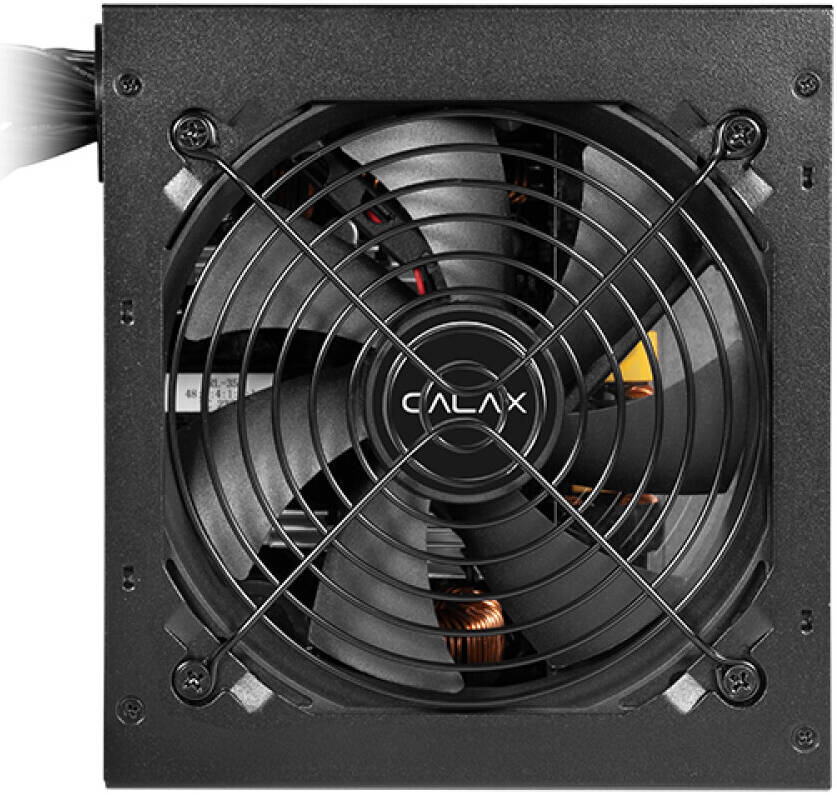 GALAX OMEGA GL500S 500W Power Supply – 80 Plus Bronze Certified, Silent 120mm Fan, High-Efficiency PSU with Active PFC, Reliable and Durable Design for Gaming & Office PCs