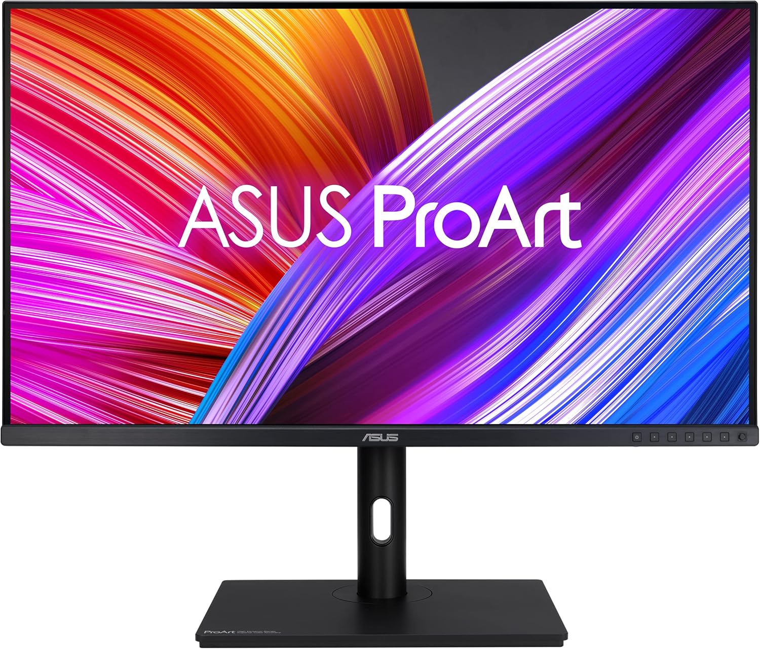 ASUS ProArt Display PA328QV, 31.5? WQHD (2560×1440) IPS Professional Monitor, Calman Verified, 100% sRGB/Rec.709, 75?Hz, Ergonomic Stand