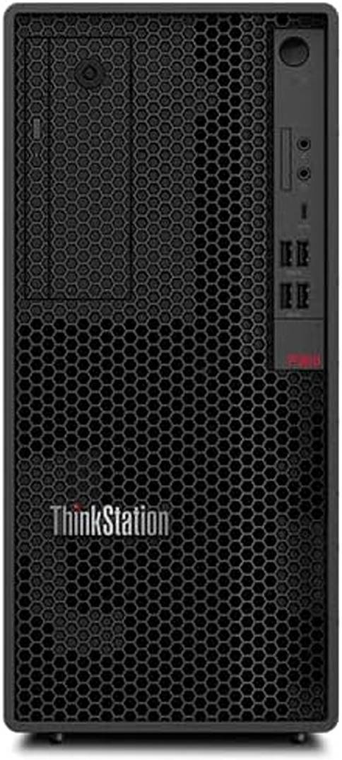 Lenovo ThinkStation P360 Tower Workstation PC, Intel Core i7-12700, 8GB DDR5, 1 TB SSD, Intel UHD Graphics 770, ENG/ARB K/B, Windows 11, Black | 30FMS09J00