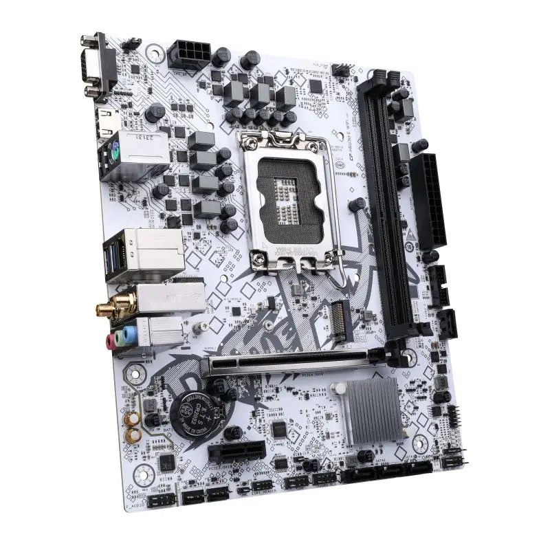 Colorful BATTLE-AX H610M-E WIFI V20 Micro-ATX Motherboard – Intel H610, LGA 1700, DDR4, PCIe 4.0, M.2 Slots, WiFi 6, High-Performance Gaming & Productivity Board