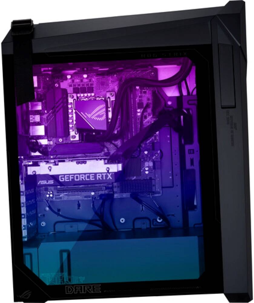 ASUS ROG Strix Tower Gaming Desktop, Intel Core i7-14700F, 32GB DDR5 RAM, 1TB NVMe SSD, GeForce RTX 4070 12GB, Wi-Fi 6E, ASUS USB Wired Mouse & Keyboard, Windows 11 Pro, Gray | G16CHR-PS776