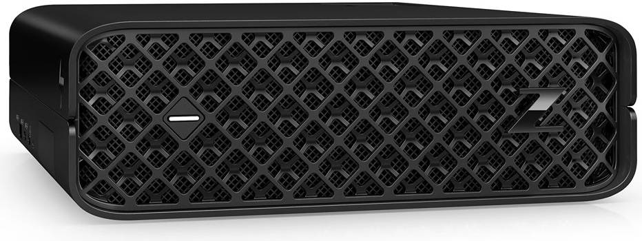 HP Z2 Mini G9 Workstation Desktop Computer, Intel Core i7-13700, 16GB RAM, 1TB SSD, Nvidia T400 4GB GPU,  HP USB 320 K/B + HP Optical 320 USB Mouse, Windows 11 Pro, Black | 4Y5Y9AV