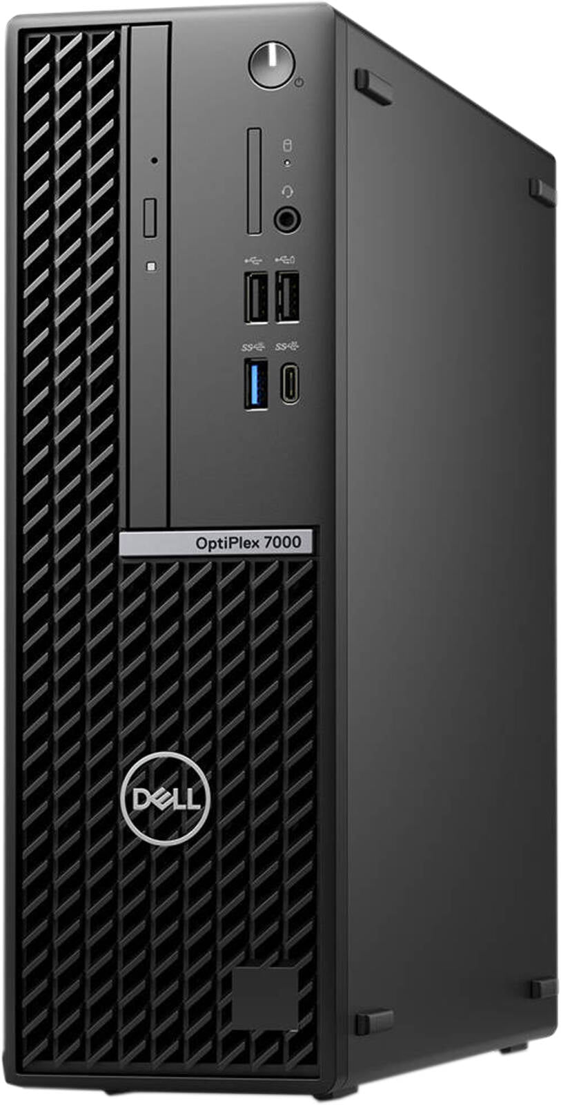 DELL OptiPlex 7000 SFF PC, Intel Core i5-12500 Processor, 16GB RAM, 512GB SSD + 1TB HDD Storage, Intel UHD Graphics 630, DVD RW, Keyboard & Mouse, VGA, DOS - No OS, Black | XCTOO7000SFFi5_U