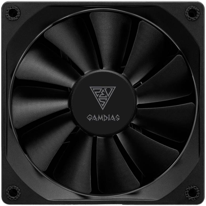 GAMDIAS CHIONE P3-240U RGB AIO Liquid CPU Cooler – 240mm High-Performance Water Cooling System