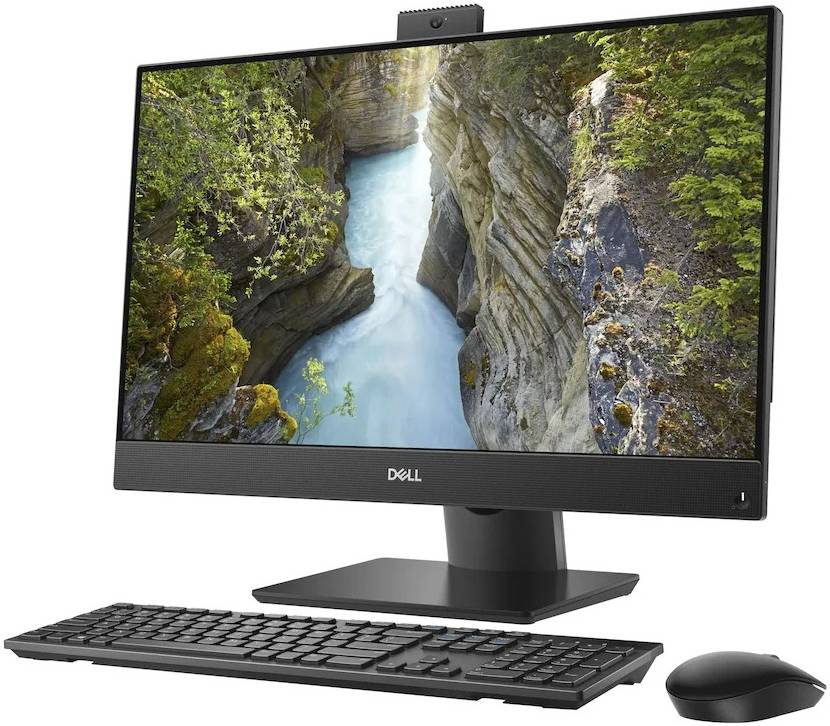 Dell OptiPlex 7400 AIO PC, 23.8" FHD Touchscreen Display, Intel Core i7-12700, 8GB  RAM, 512GB SSD, Adjustable Hight, Arabic Wired KB+Optical Mouse, Windows10 Pro Home, Black | OptiPlex 7400
