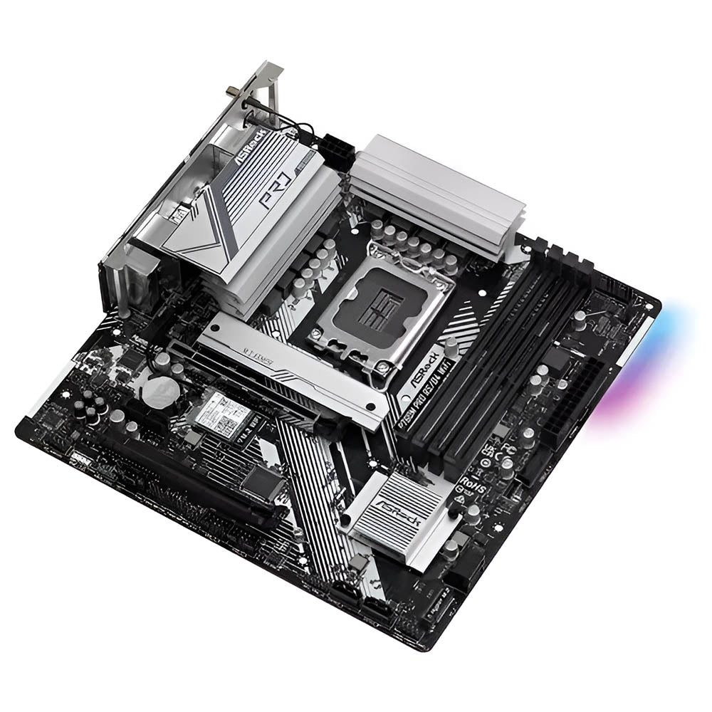 ASRock B760M Pro RS/D4 WiFi: High-Performance mATX Motherboard for Gamers and Creators