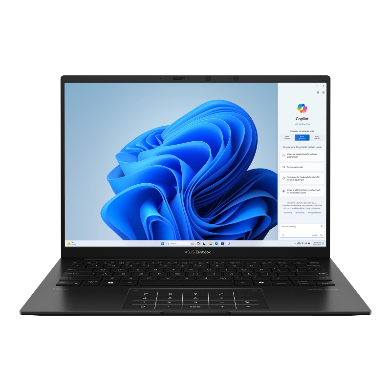 ASUS Zenbook 14 OLED UM3406HA | AMD Ryzen 7 7840HS | 16GB RAM | 1TB SSD | 14" FHD OLED Display | Windows 11 Home | Jade Black